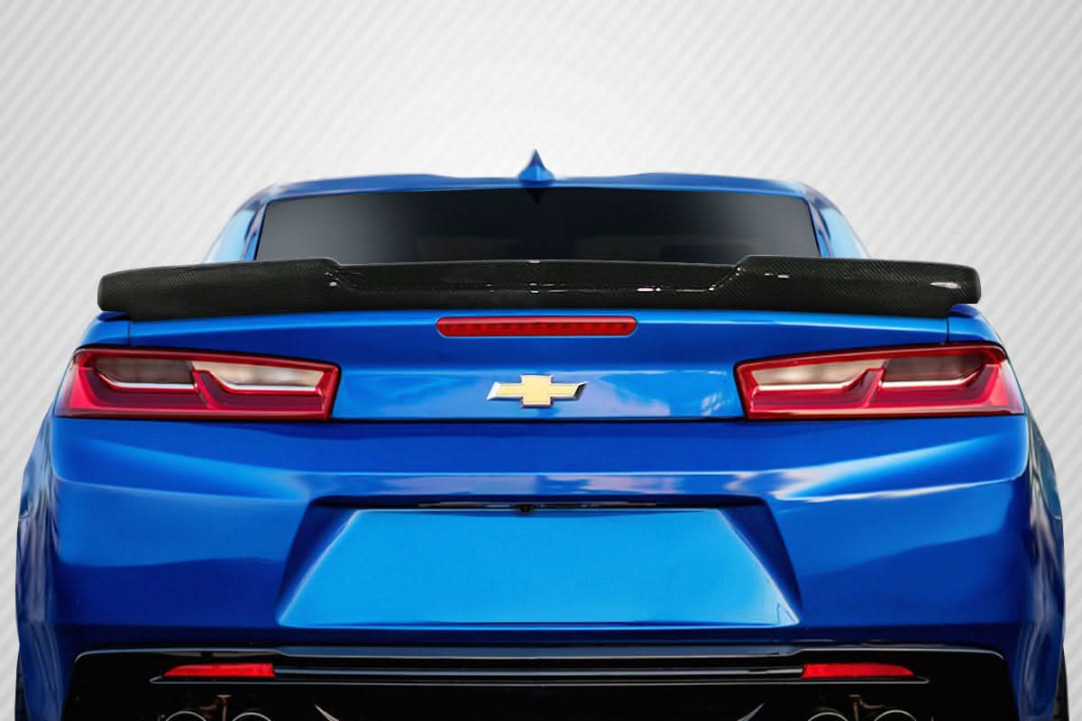 2016-2023 Chevrolet Camaro Arsenal Style Rear Wing Spoiler - Carbon Fiber