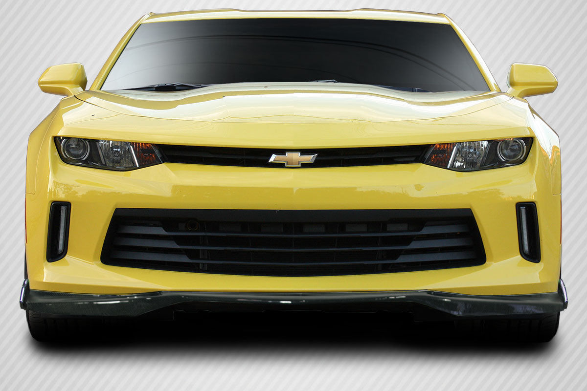 2016-2018 Chevrolet Camaro V6 Arsenal Style Front Lip Spoiler - Carbon Fiber