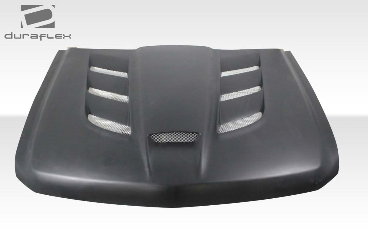 2007-2013 Chevrolet Silverado Viper Look Hood - 1 Piece - FRP