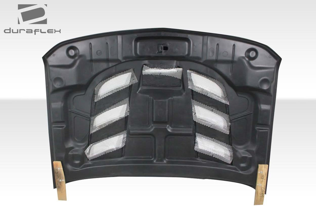 2007-2013 Chevrolet Silverado Viper Look Hood - 1 Piece - FRP