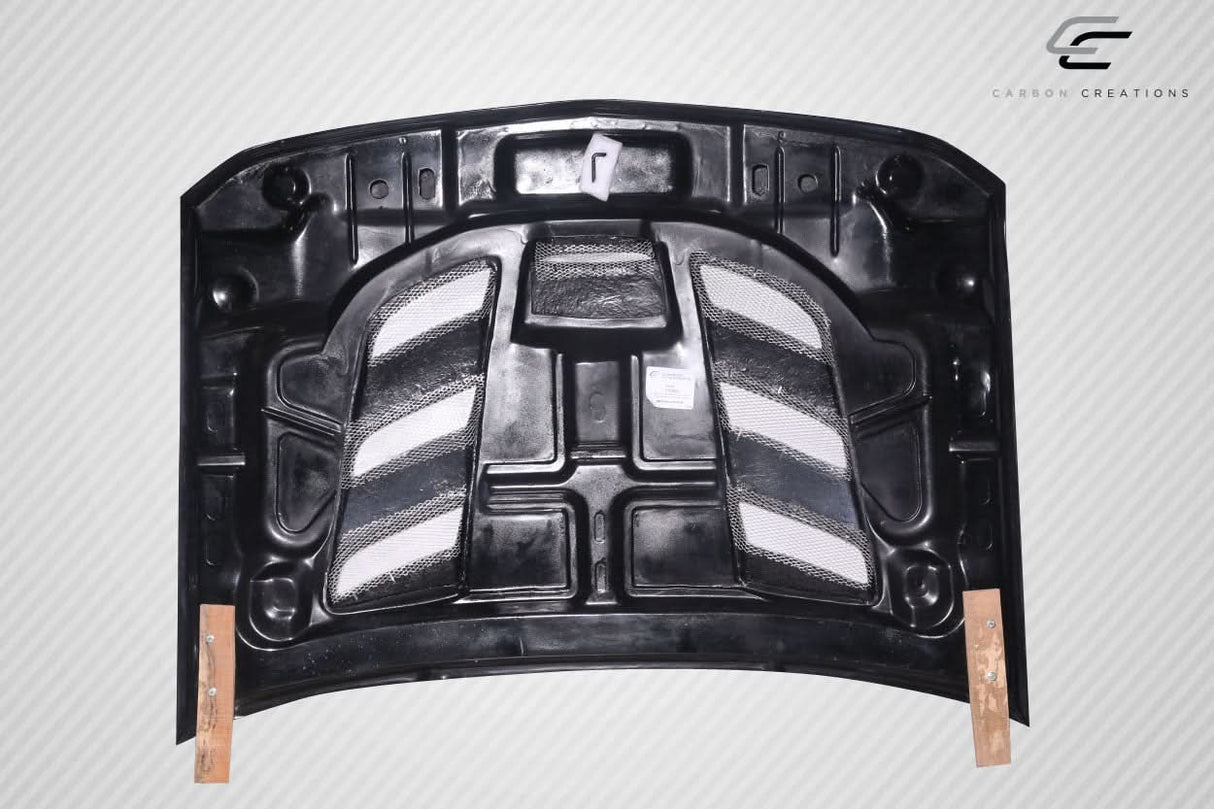 2007-2013 Chevrolet Silverado Viper Look Hood - Carbon Fiber