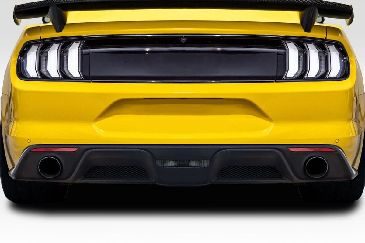 2015-2017 Ford Mustang Racer Style Rear Diffuser - FRP