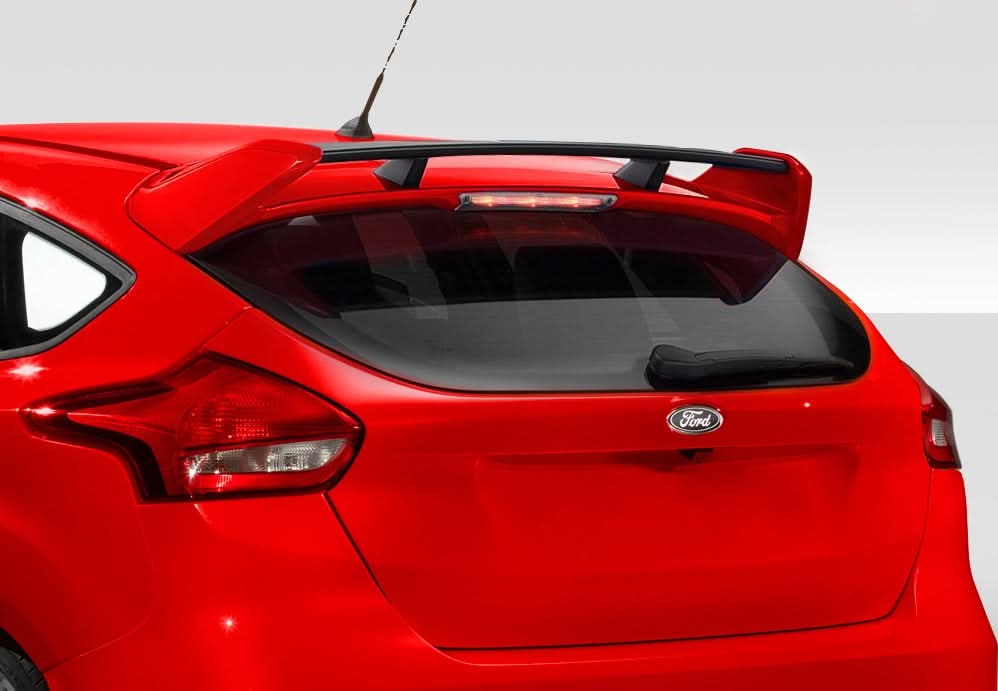 2016-2018 Ford Focus HB RS Look Wing Spoiler - 1 Piece - FRP