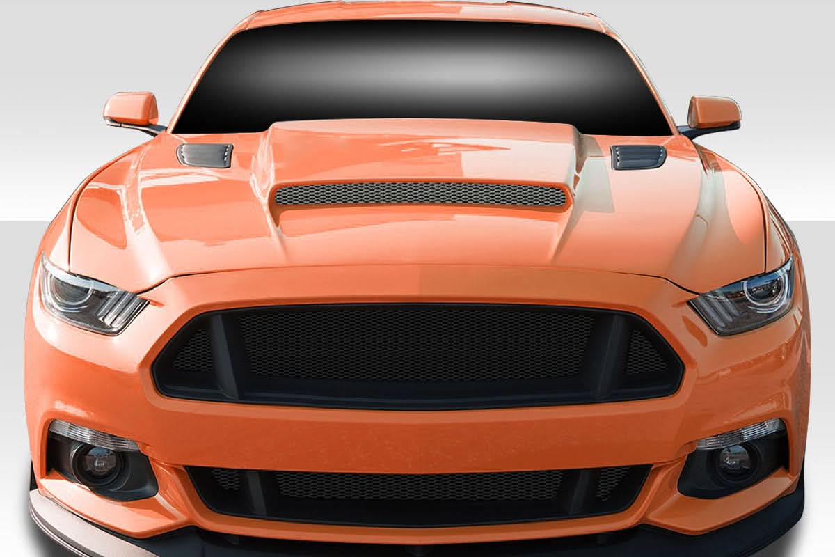 2015-2017 Ford Mustang CVX V2 Style Hood - FRP