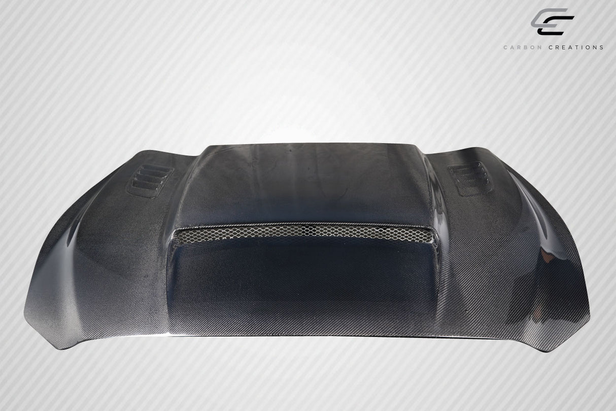 2015-2017 Ford Mustang Carbon Creations CVX V2 Hood - 1 Piece