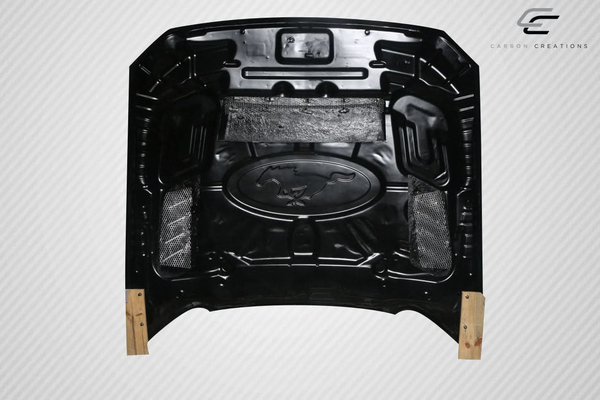 2015-2017 Ford Mustang CVX V2 Style Hood - Carbon Fiber