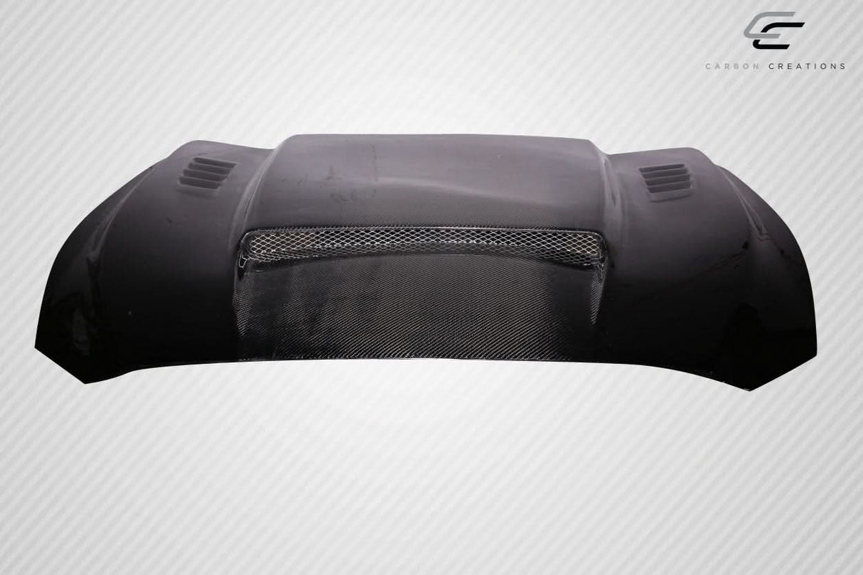 2015-2017 Ford Mustang CVX V2 Style Hood - Carbon Fiber