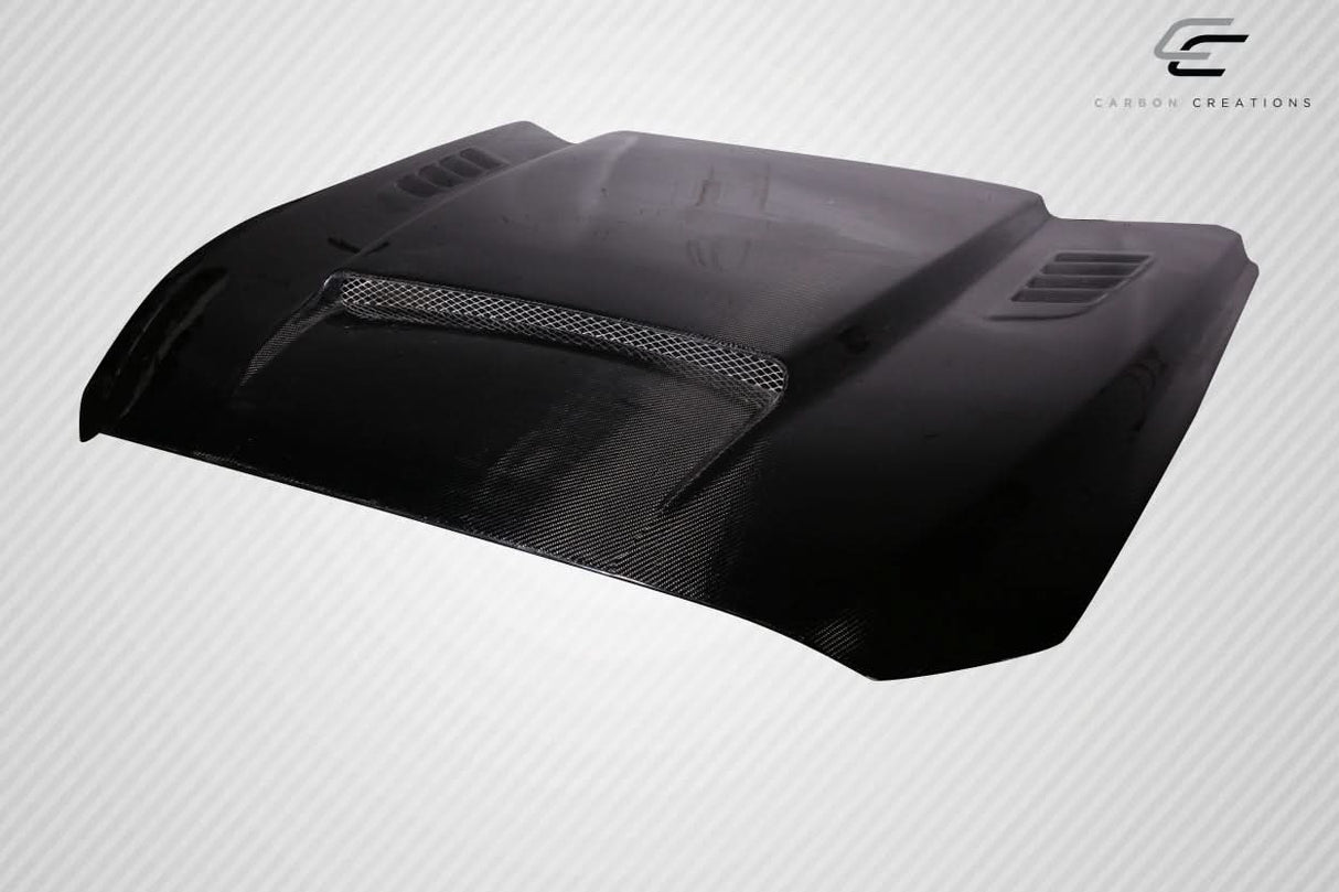 2015-2017 Ford Mustang CVX V2 Style Hood - Carbon Fiber