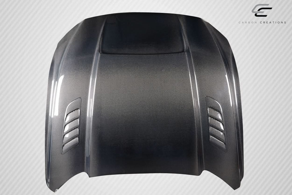 2015-2017 Ford Mustang CVX V2 Style Hood - Carbon Fiber