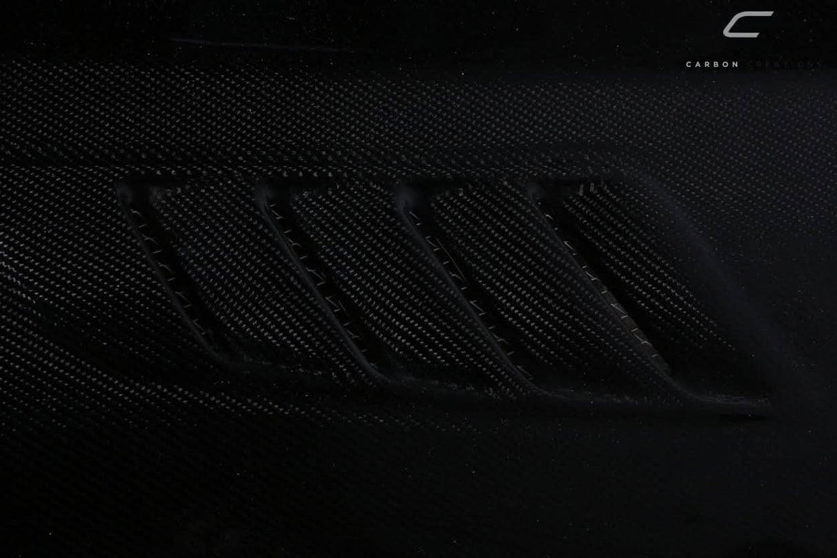 2015-2017 Ford Mustang CVX V2 Style Hood - Carbon Fiber