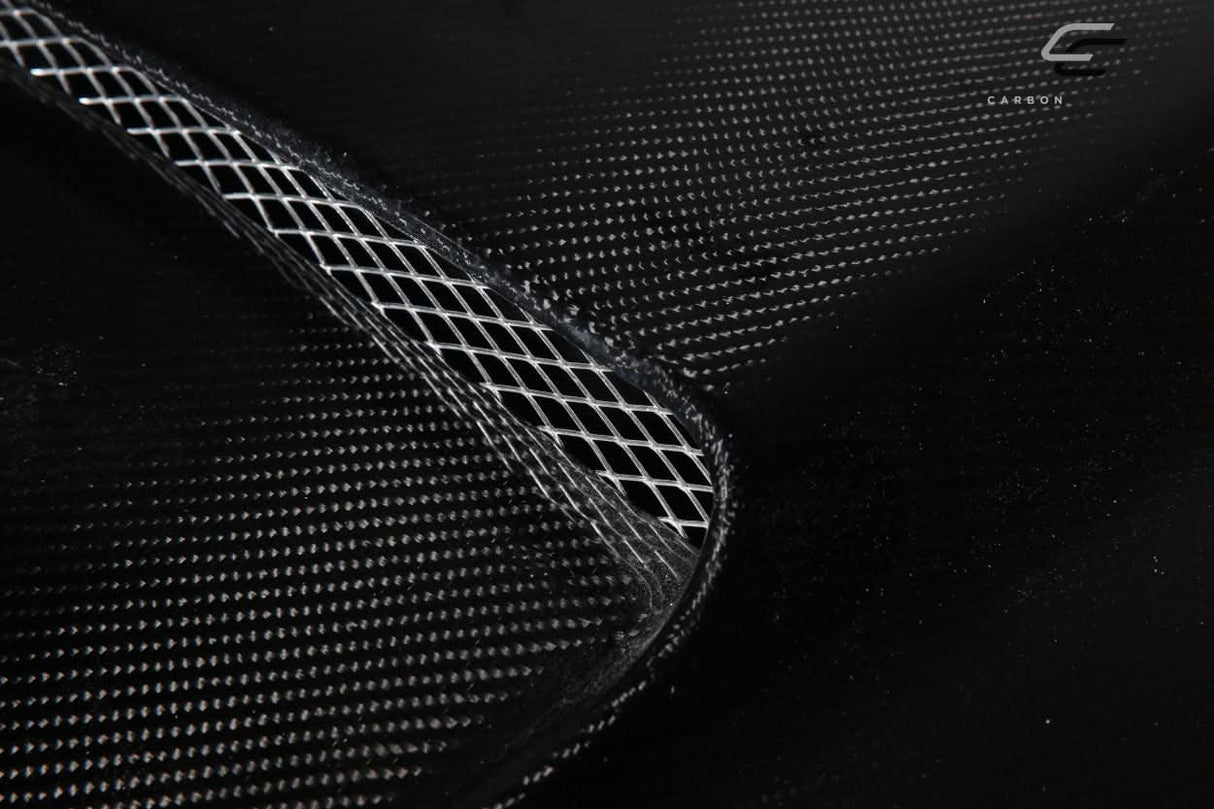 2015-2017 Ford Mustang CVX V2 Style Hood - Carbon Fiber