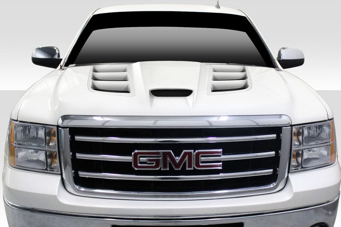 2007-2013 GMC Sierra 1500 2007-2010 Sierra 2500 Viper Look Hood - FRP