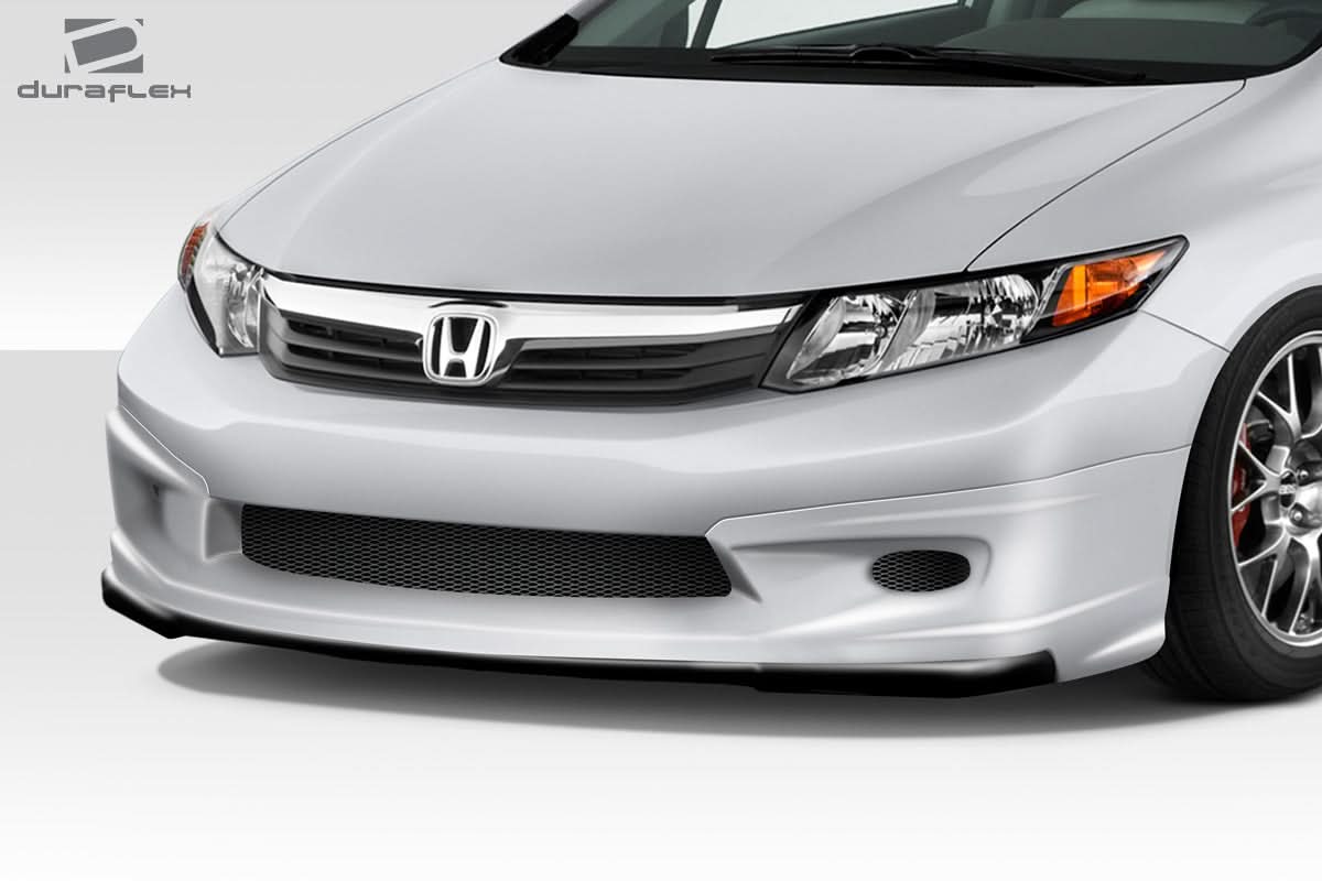 2012 Honda Civic Type M Style Front Lip Spoiler - FRP