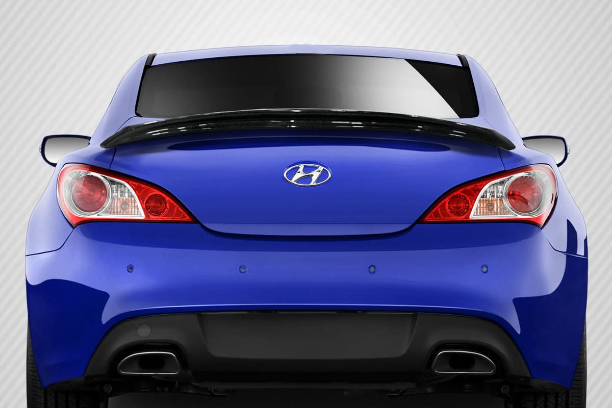 2010-2016 Hyundai Genesis Coupe MSR Style Rear Wing Spoiler - Carbon