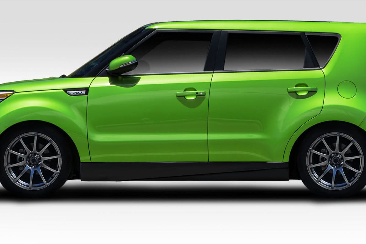 2015-2016 Kia Soul Racer Style Side Skirts - 2 Piece - FRP