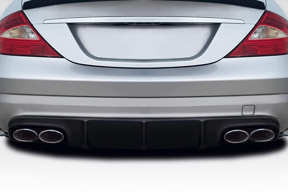 2006-2010 Mercedes CLS55 CLS63 AMG A Spec Style Rear Diffuser - FRP
