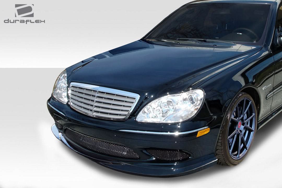 2003-2006 Mercedes S Class L Sport Style Front Lip Spoiler - FRP