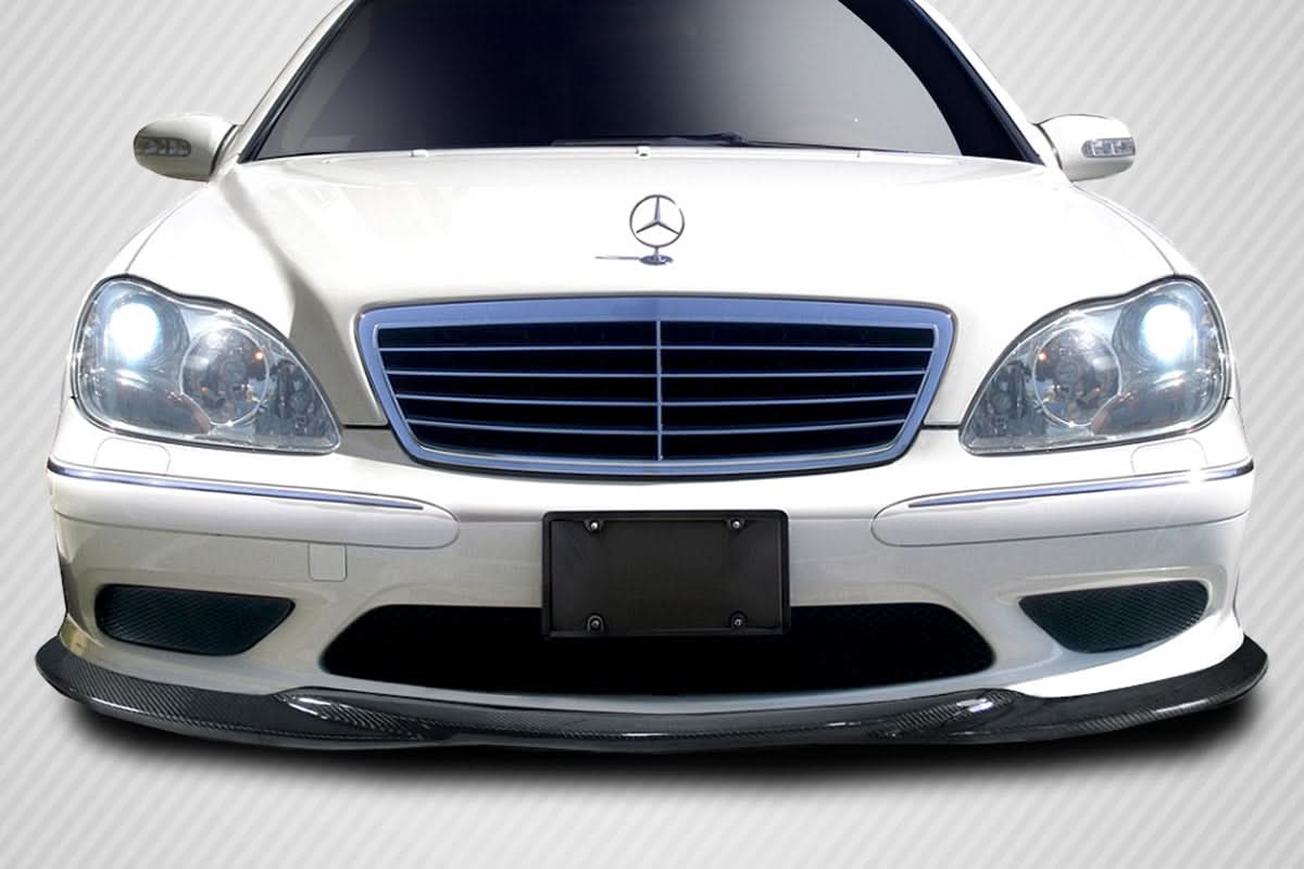 2003-2006 Mercedes S Class L Sport Style Front Lip Spoiler