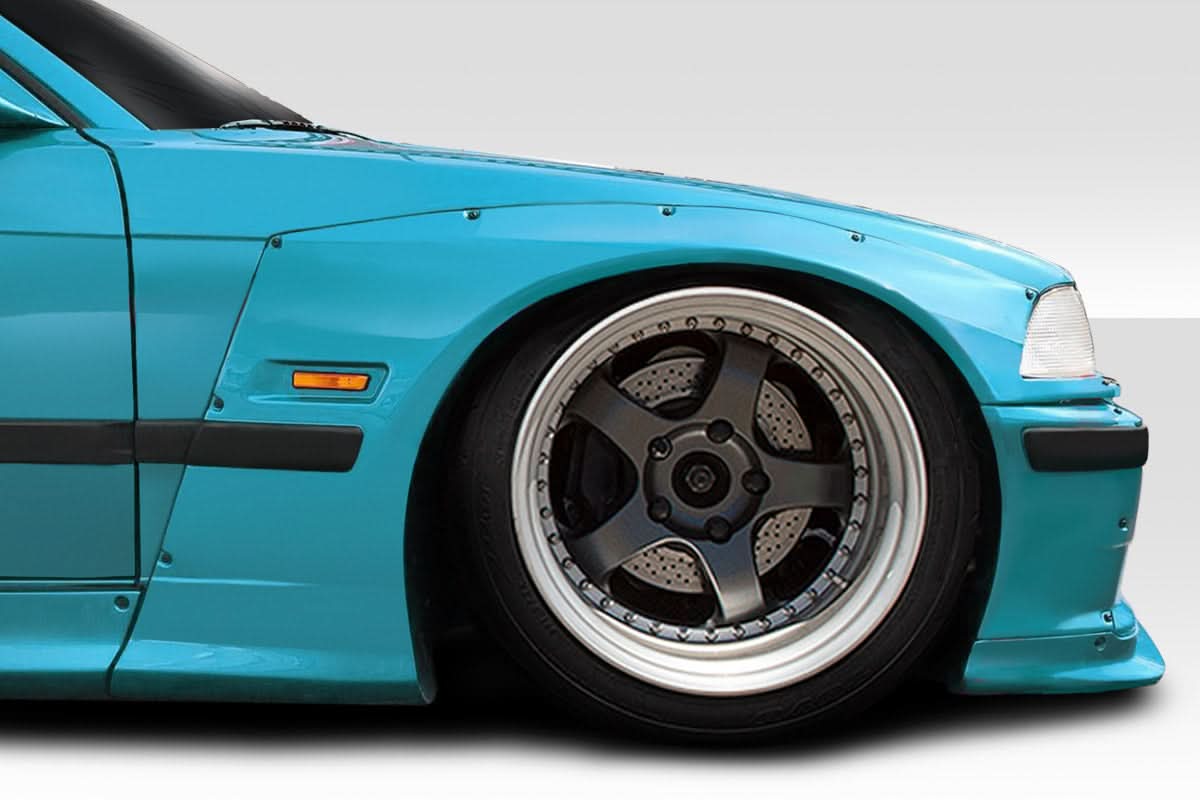 1992-1998 BMW 3 Series M3 Circuit Style Wide Body Kit - 8 Piece