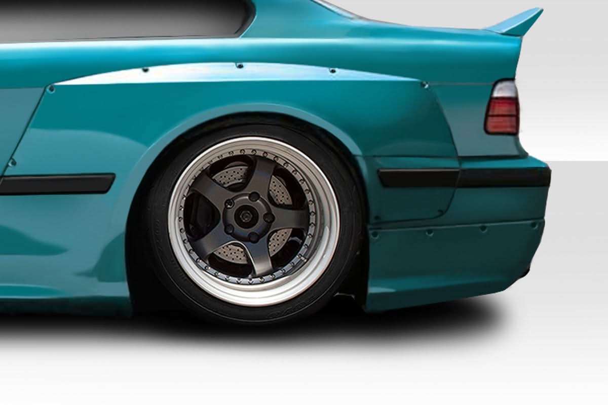 1992-1998 BMW 3 Series M3 Circuit Style Wide Body Kit - FRP