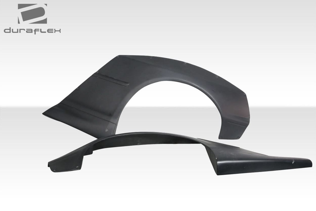 2001-2006 BMW M3 E46 Circuit Style Rear Fender Flares 2 Piece - FRP