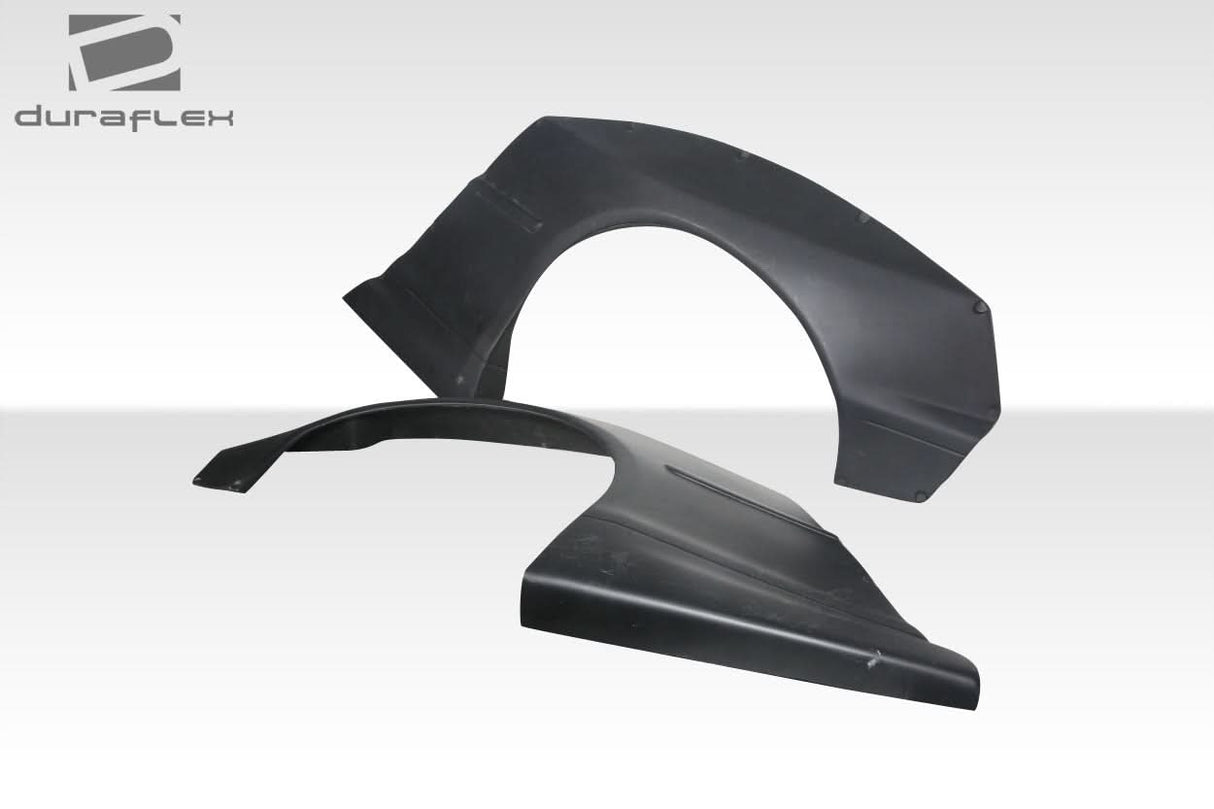 2001-2006 BMW M3 E46 Circuit Style Rear Fender Flares 2 Piece - FRP
