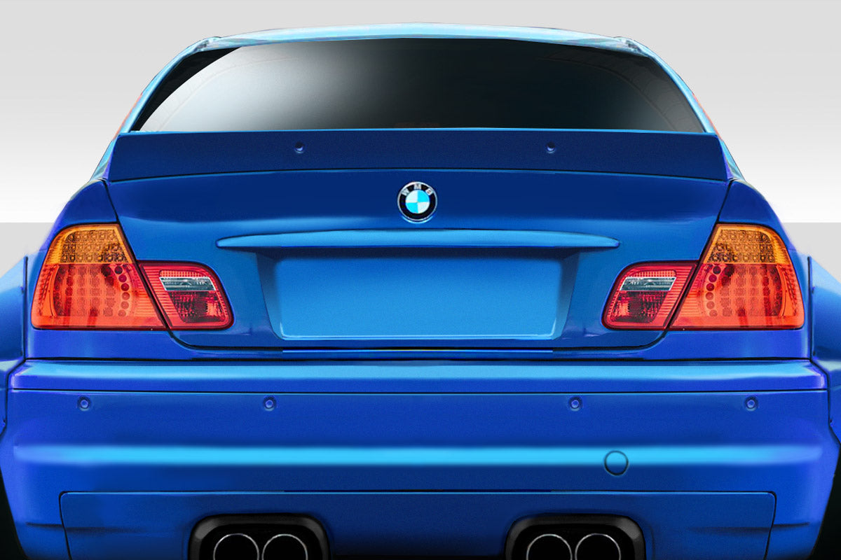 2000-2006 BMW 3 Series / M3 E46 Circuit Style Rear Wing Spoiler - FRP