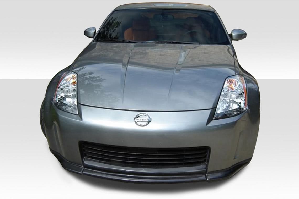 2003-2005 Nissan 350Z MZ Style Front Lip Spoiler - 1 Piece - FRP