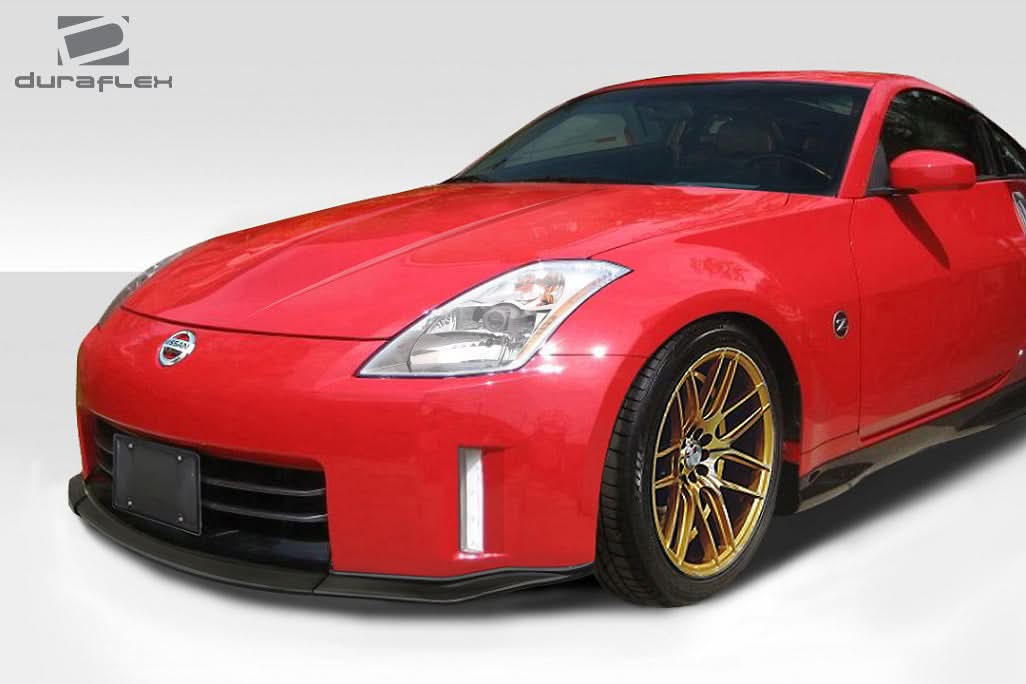 2003-2005 Nissan 350Z MZ Style Front Lip Spoiler - 1 Piece - FRP