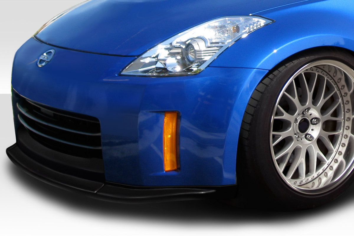 2006-2008 Nissan 350Z MZ Style Front Lip Spoiler - FRP