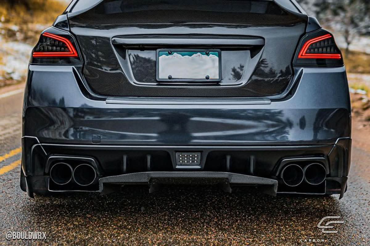 2015-2021 Subaru WRX STI VRS Style Rear Diffuser - 13 Piece