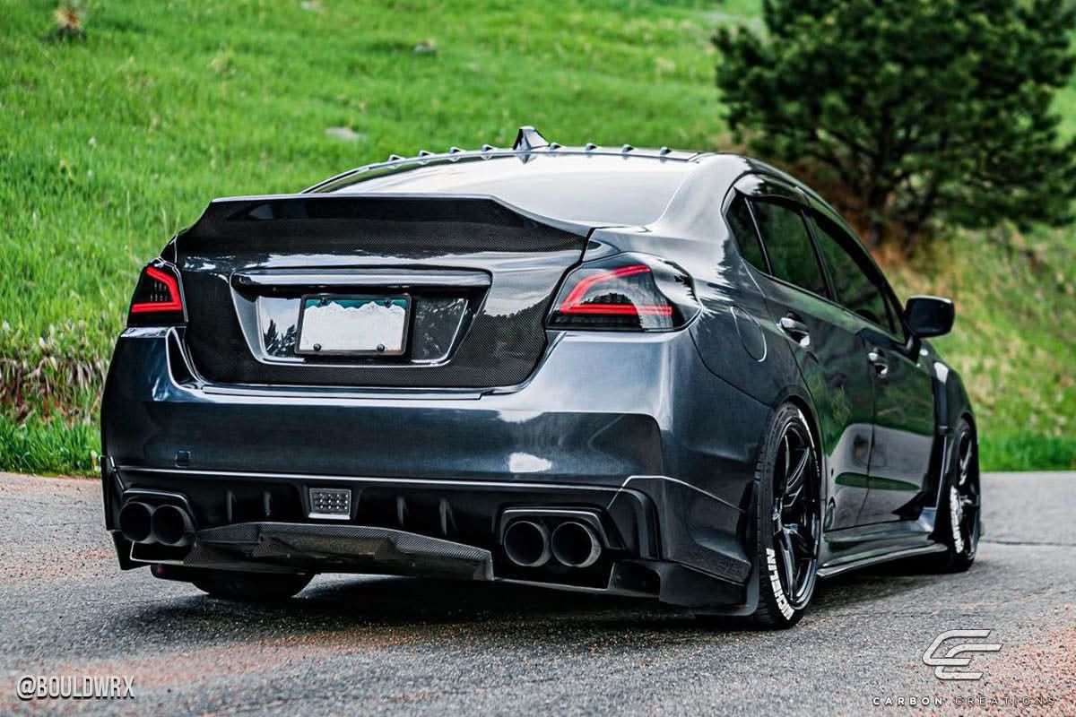2015-2021 Subaru WRX STI VRS Style Rear Diffuser - 13 Piece