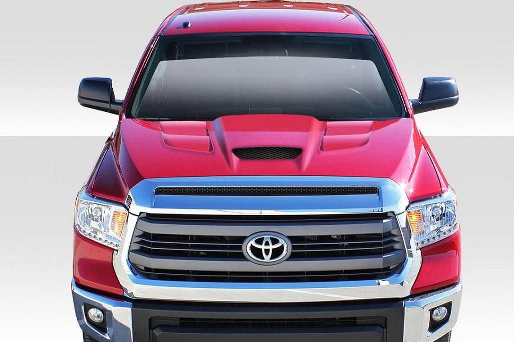 2014-2021 Toyota Tundra Viper Look Hood - 1 Piece - FRP