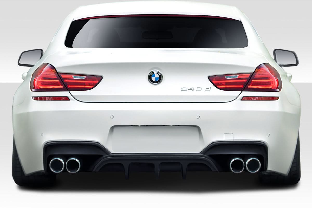 2011-2019 BMW 6 Series M6 AMK Style Rear Diffuser - FRP