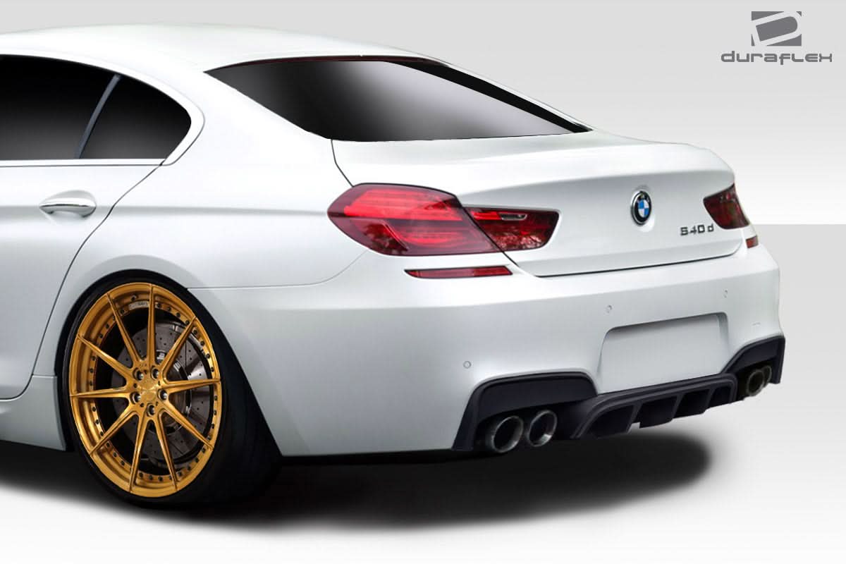 2011-2019 BMW 6 Series M6 AMK Style Rear Diffuser - FRP