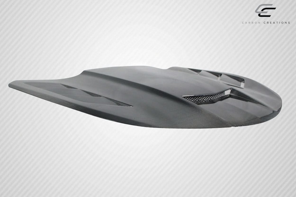 2016-2024 Chevrolet Camaro TS-1 Style Hood - Carbon Fiber