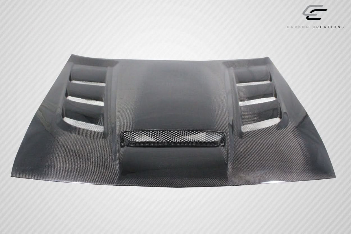 2008-2023 Dodge Challenger Viper Look Hood - Carbon Fiber