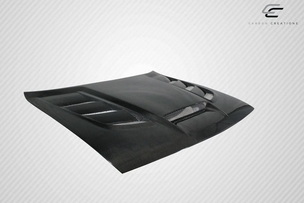 2008-2023 Dodge Challenger Viper Look Hood - Carbon Fiber