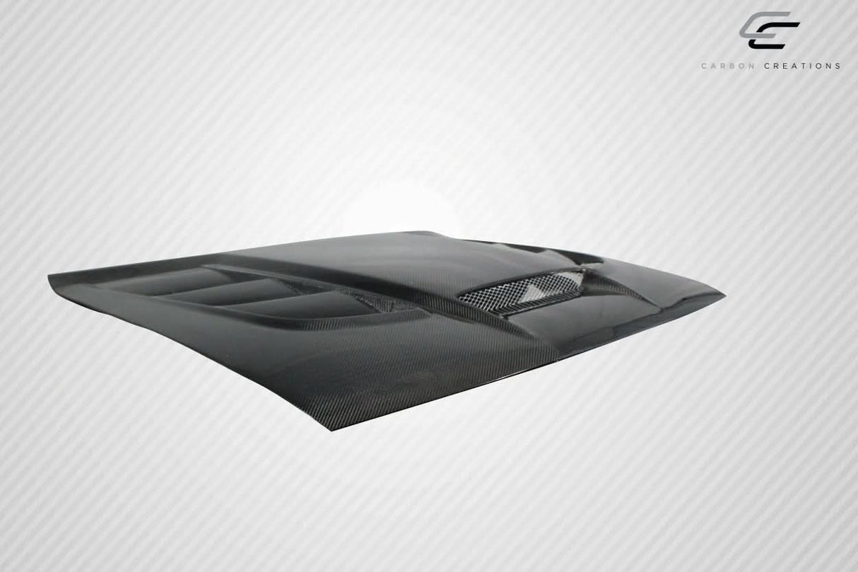 2008-2023 Dodge Challenger Viper Look Hood - Carbon Fiber