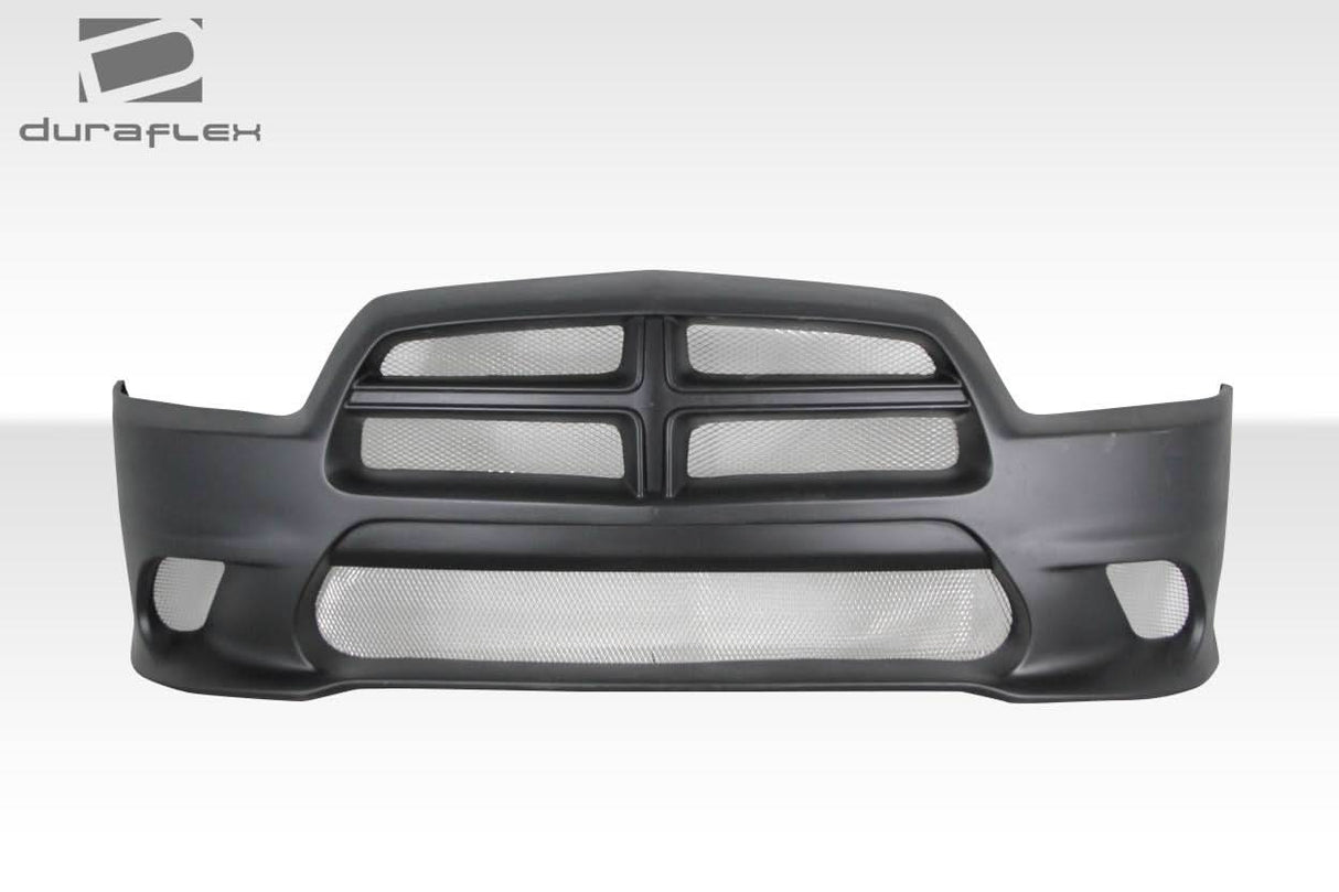 2011-2014 Dodge Charger Hellcat Look Front Bumper - 1 Piece - FRP