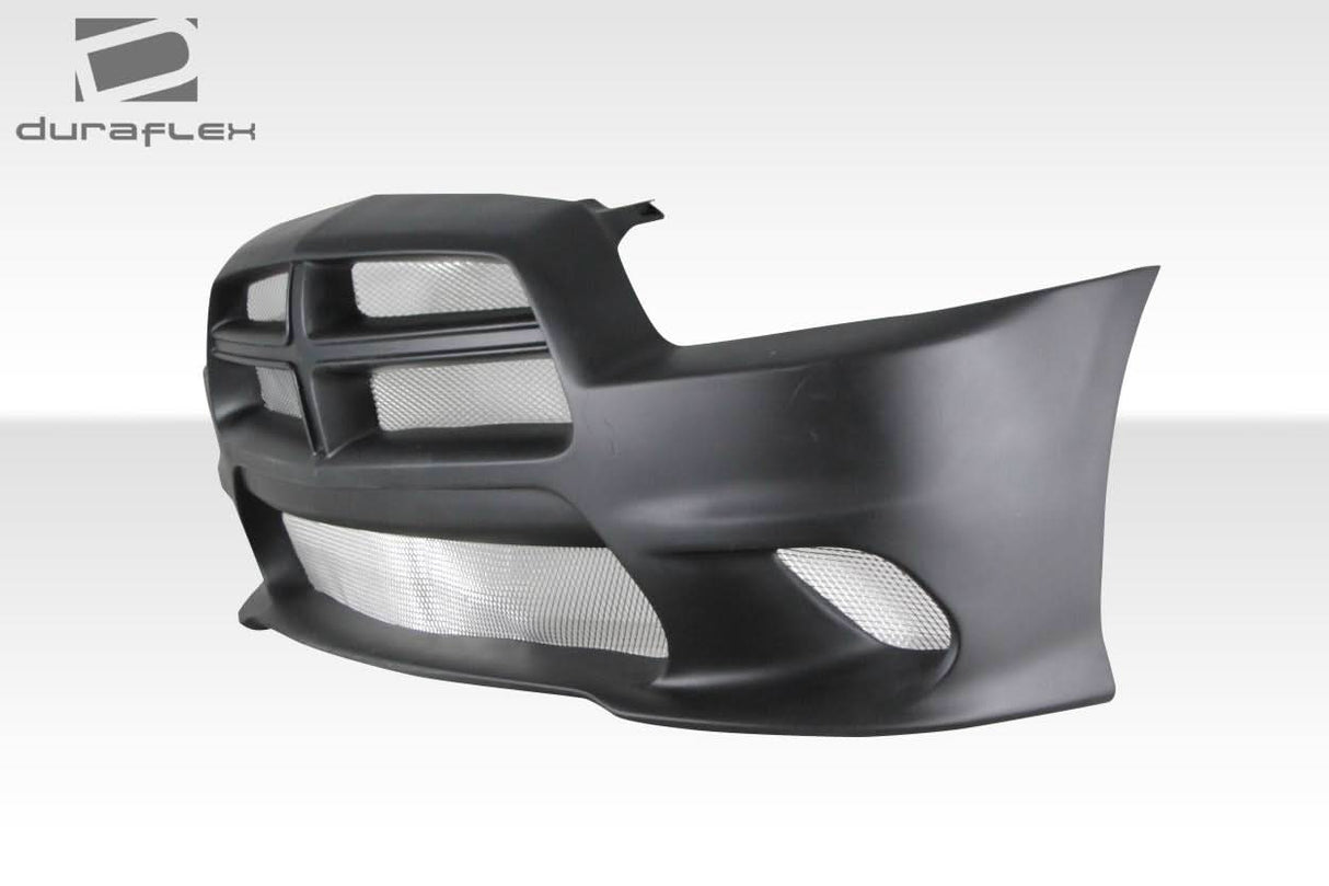 2011-2014 Dodge Charger Hellcat Look Front Bumper - 1 Piece - FRP