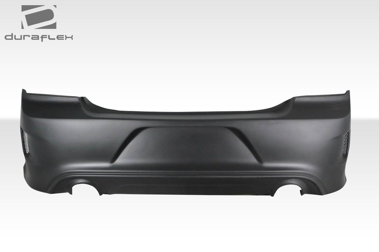 2011-2014 Dodge Charger Hellcat Look Rear Bumper - 1 Piece - FRP