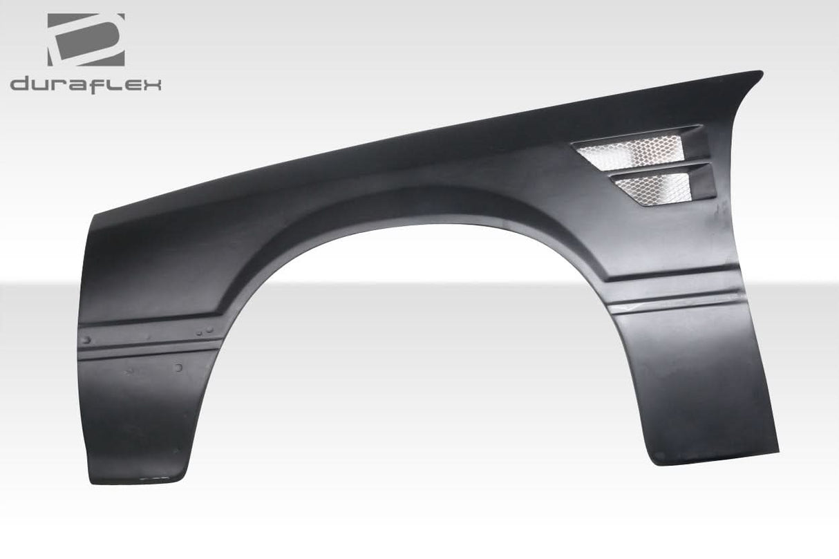 1987-1993 Ford Mustang D1 Style Front Fenders - 2 Piece - FRP