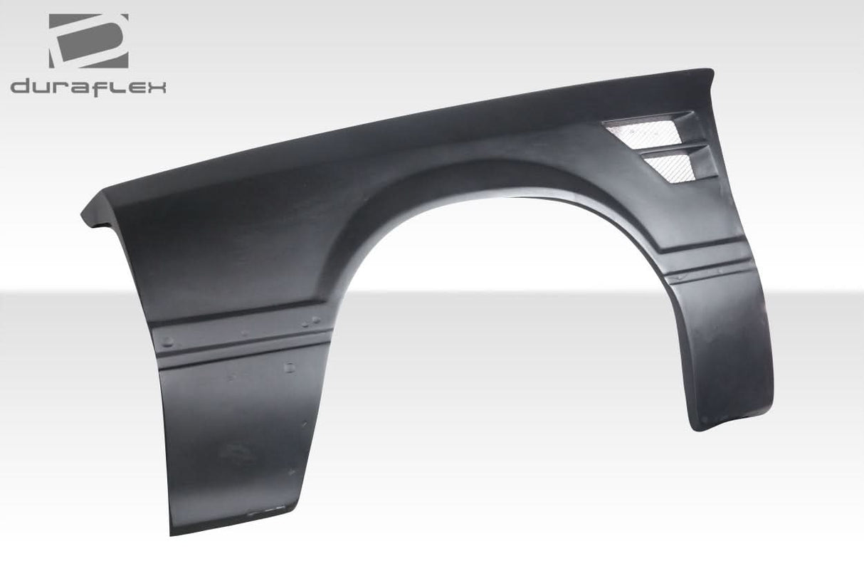 1987-1993 Ford Mustang D1 Style Front Fenders - 2 Piece - FRP