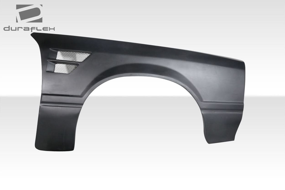 1987-1993 Ford Mustang D1 Style Front Fenders - 2 Piece - FRP