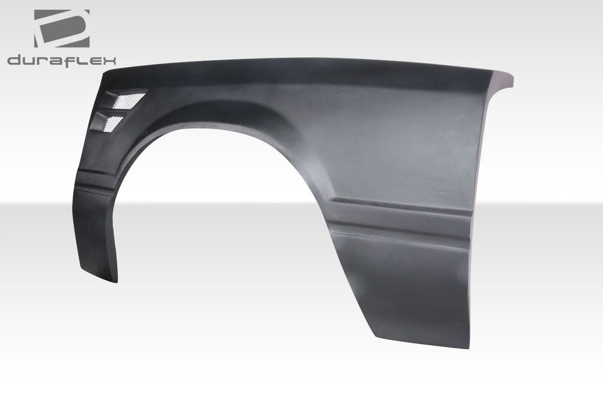 1987-1993 Ford Mustang D1 Style Front Fenders - 2 Piece - FRP