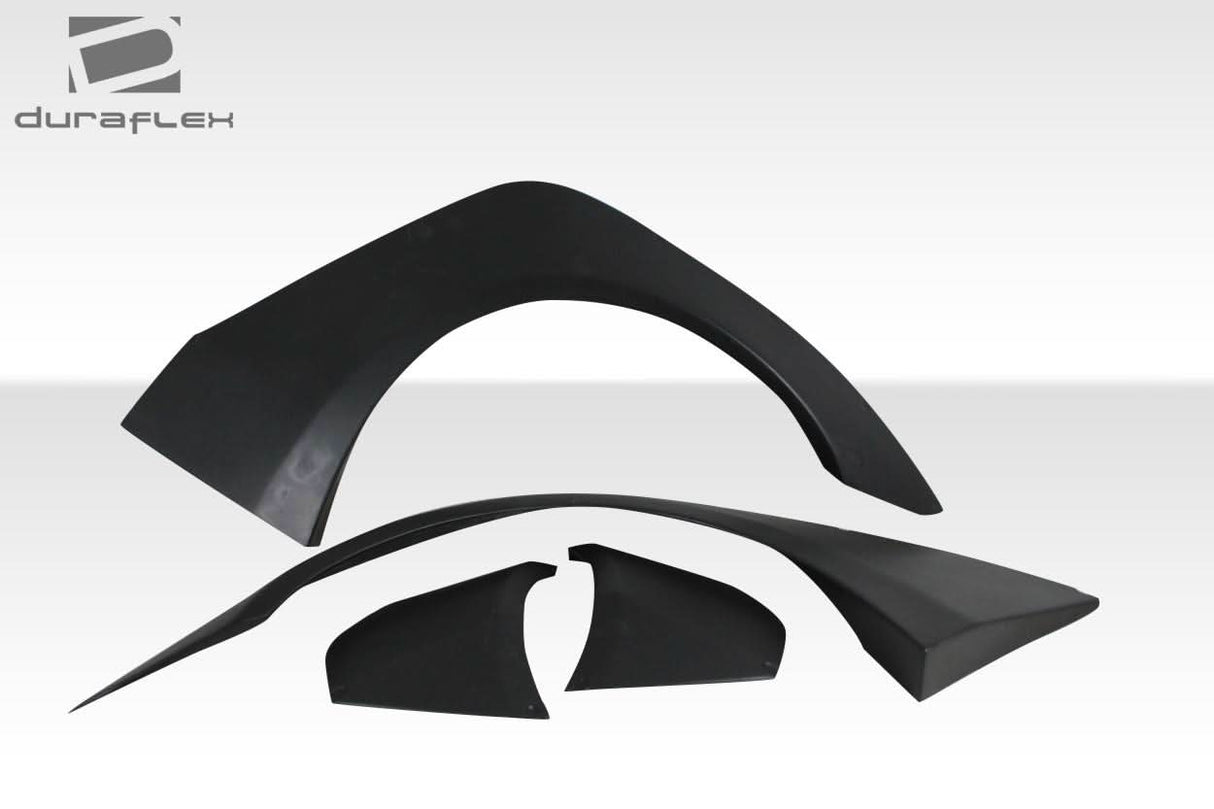 2009-2021 Nissan GT-R R35 LBW Style Front Fender Flares - 4 Piece - FRP