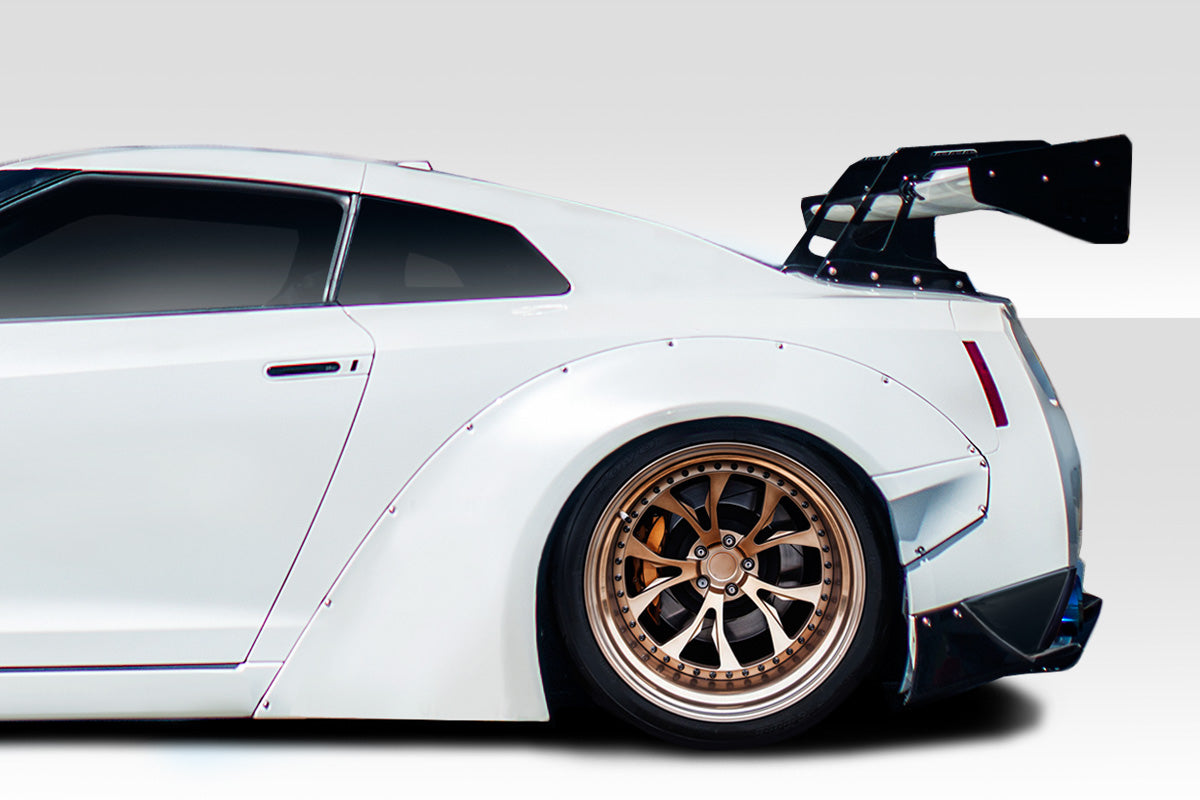 2009-2021 Nissan GT-R R35 LBW Style Rear Fender Flares - FRP