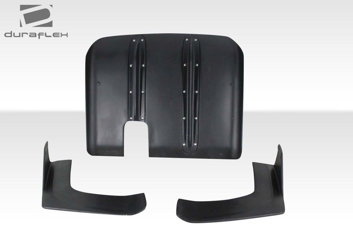 2009-2016 Nissan GT-R R35 LBW Style Rear Diffuser / Splitters - 3 Piece