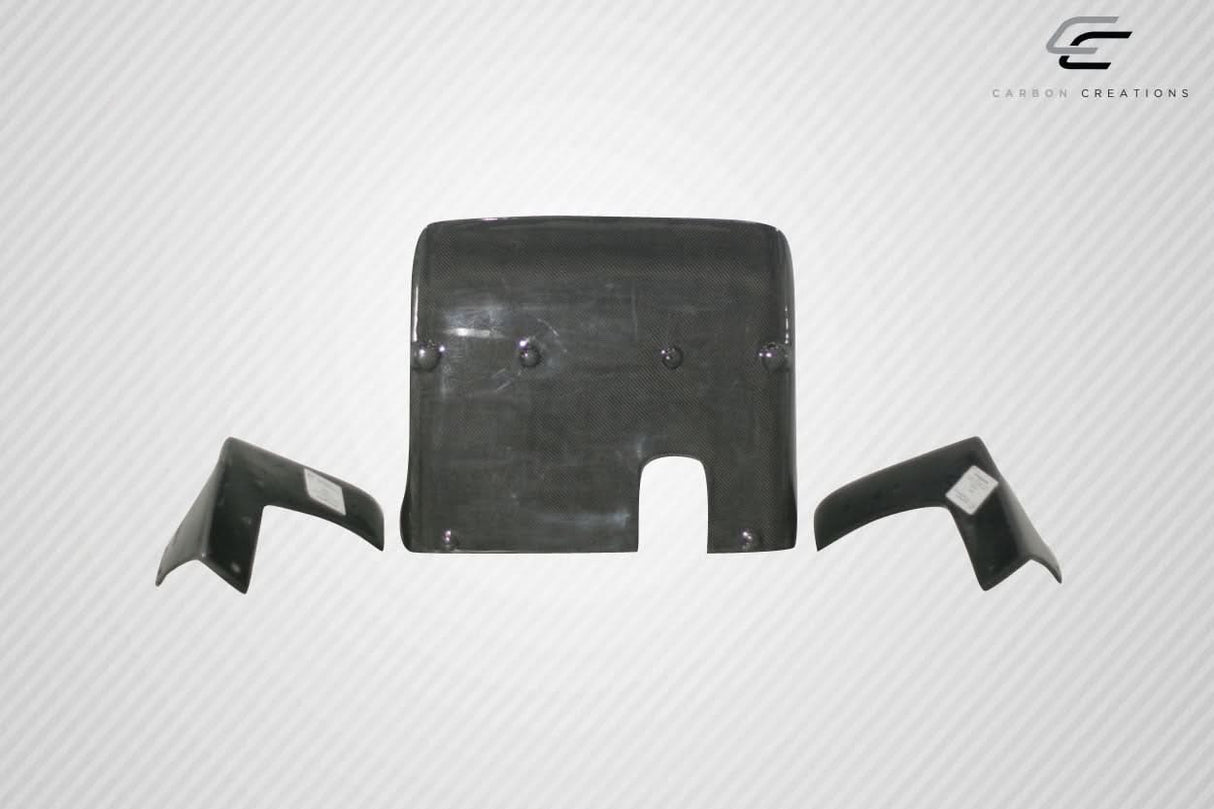 2009-2016 Nissan GT-R R35 LBW Style Rear Diffuser - 3 Piece Carbon